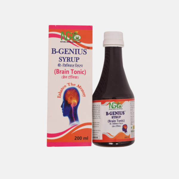 B-Genius Syrup - Ayurvedic Brain Tonic for Memory & Focus