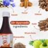 Livzone DS Syrup bottle - herbal liver tonic with Ayurvedic ingredients for liver health and detoxification by Nature Grace Health Care